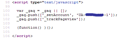 smarty обрезал код google analytics